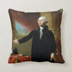 Cojín Decorativo George Washington de Gilbert Estuardo