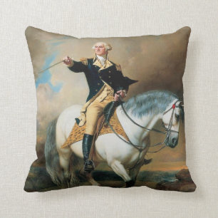 Cojín Decorativo George Washington Saluda A Trenton