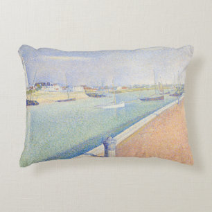Cojín Decorativo Georges Seurat - El Canal de Gravelines