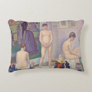 Cojín Decorativo Georges Seurat - Las modelos