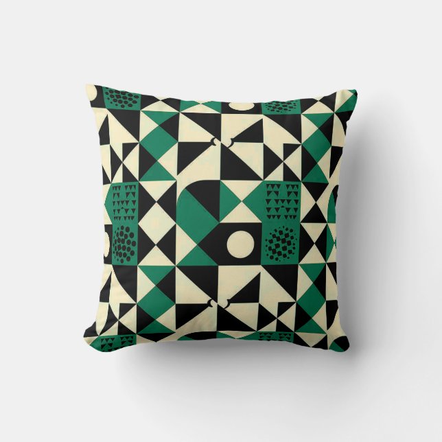 Cojín Decorativo GeoVibe Elegance (Anverso)