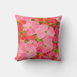 Cojín Decorativo Geranio - la flor cura el campo aurico