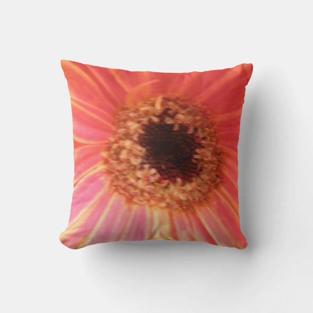Cojín Decorativo Gerbera Daisy Flower Pillow (Anverso)