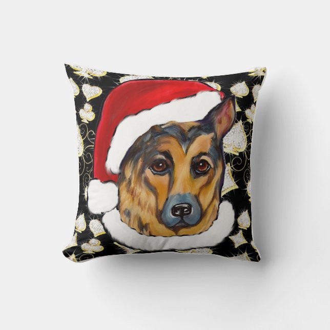 COJÍN DECORATIVO GERMAN SHEPHERD (Anverso)