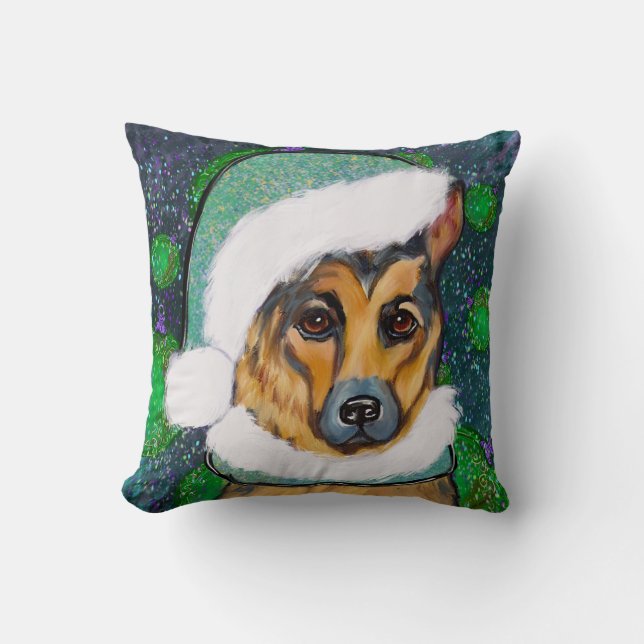 COJÍN DECORATIVO GERMAN SHEPHERD (Anverso)