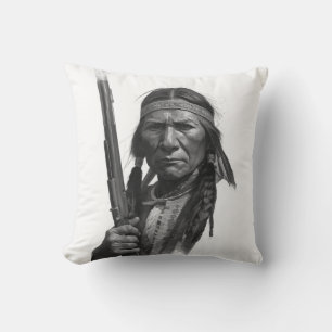 Cojín Decorativo Geronimo Blanco y Negro