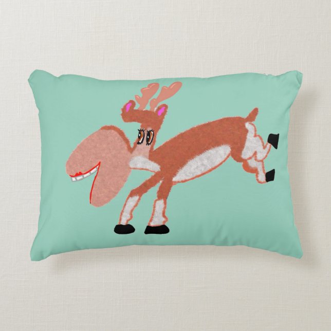 Cojín Decorativo Gertrude Reindeer (Anverso)