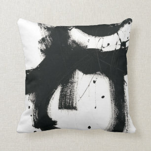 Cojín Decorativo Gesto de Onyx - Pintura negra