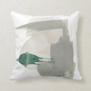 Cojín Decorativo Gestos de tierra - Gris y verde