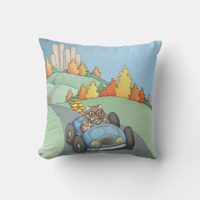 Cojín decorativo Getaway de Hamster Weekend (Anverso)