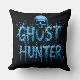 Cojín Decorativo Ghost Hunter Skull
