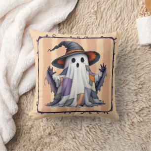 Cojín Decorativo Ghost Patchwork Quilt con Gorra de brujas