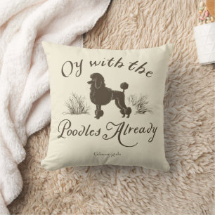 Cojín Decorativo Gilmore Girls Oy con los PoodlesDiseño