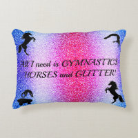 Gimnasia chica, caballos, Purpurina personalizada