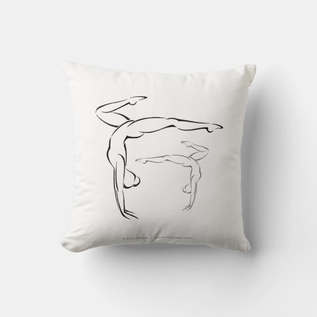 Cojín Decorativo Gimnasia II (Anverso)