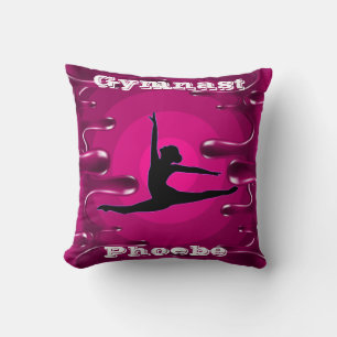 Cojín Decorativo Gimnasia Magenta Wet Paint