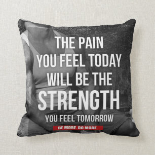 Cojín Decorativo Gimnasio de motivación de la aptitud