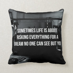 Cojín Decorativo Gimnasio de motivación de la aptitud