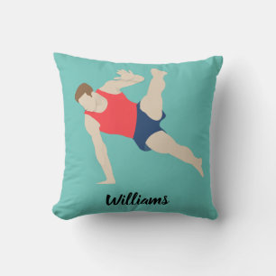 Cojín Decorativo Gimnasta masculino