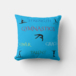 Cojín Decorativo GIMNASTICS personalizado lanzar almohada.