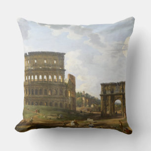 Cojín Decorativo Giovanni Paolo Panini Vista del Coliseo