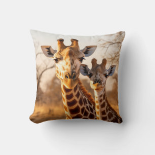 Cojín Decorativo Giraffe Animal Wild Beauty Freedom Wilderness Art