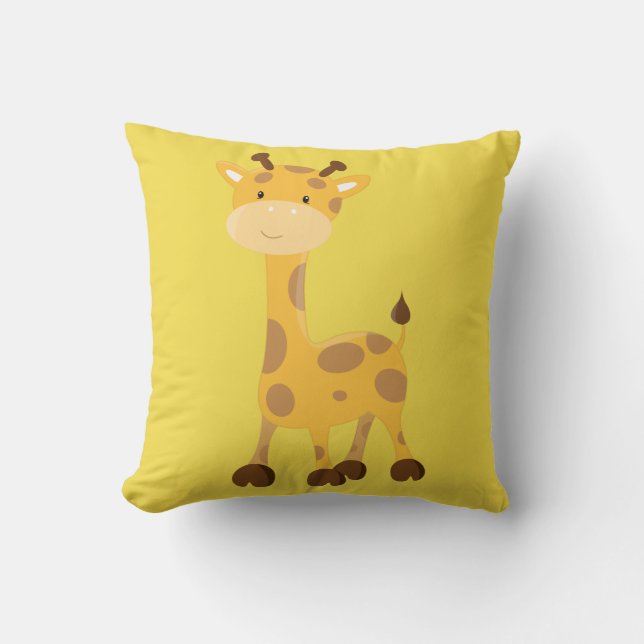 Cojín Decorativo Giraffe Cutie (Anverso)