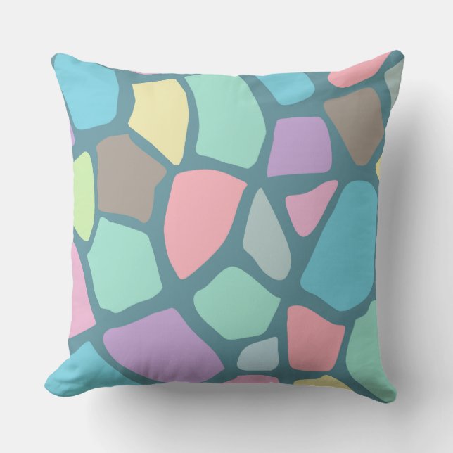 Cojín Decorativo Giraffe de alta moda (Anverso)