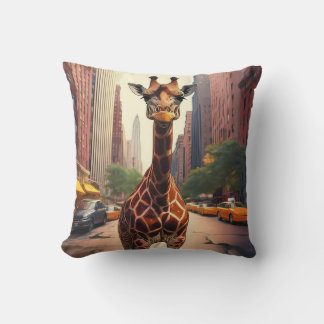 Cojín Decorativo Giraffe en Nueva York