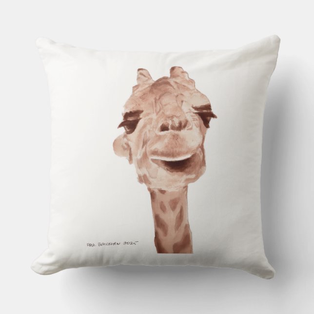 Cojín Decorativo Giraffe Pillow (Anverso)