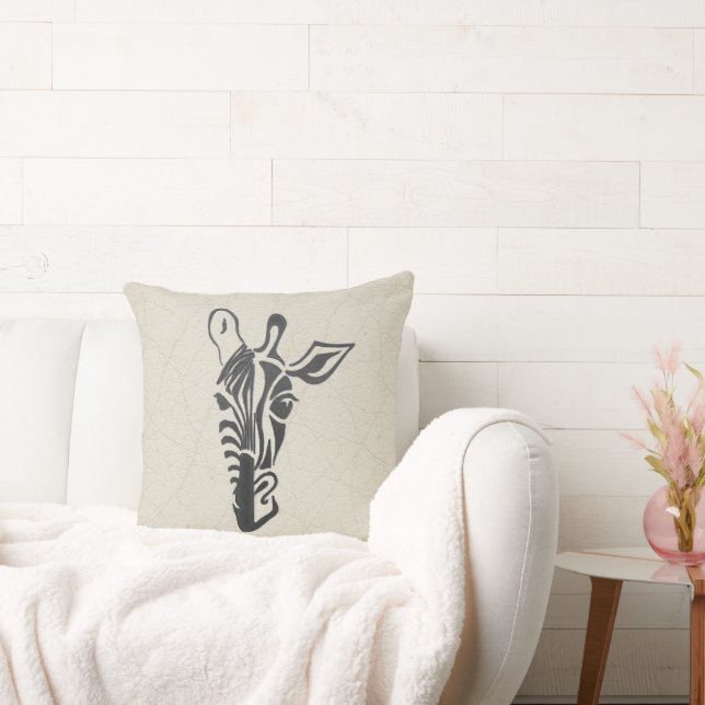 Cojín Decorativo Giraffe – Stylish Throw Pillow (Sofá)