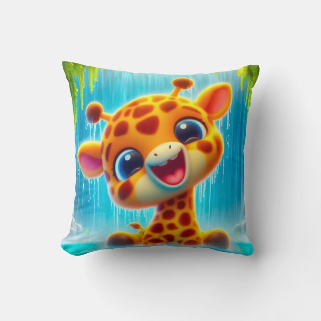 Cojín Decorativo Giraffen Baby (Anverso)