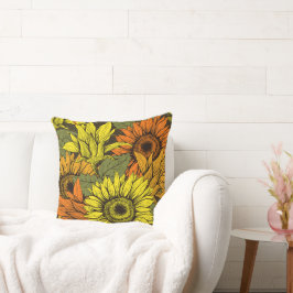 Cojín Decorativo Girasol