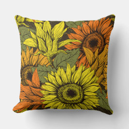 Cojín Decorativo Girasol