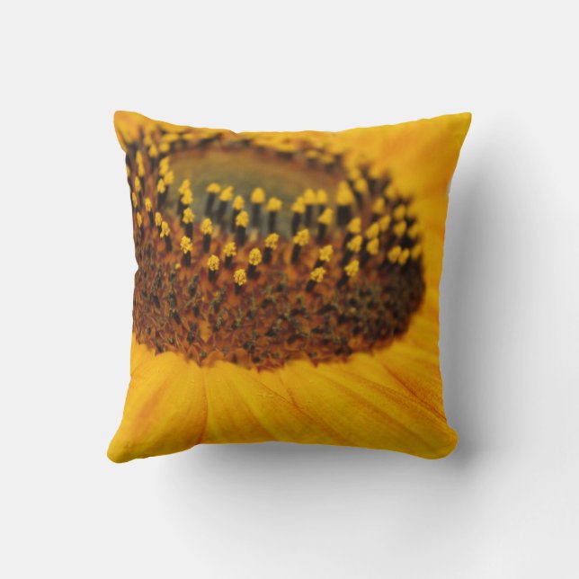 Cojín Decorativo Girasol (Reverso)