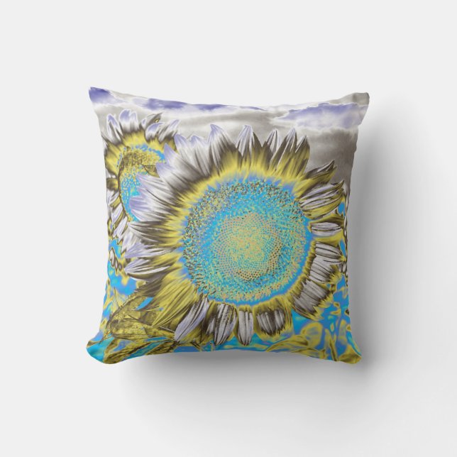 Cojín Decorativo Girasol (Anverso)