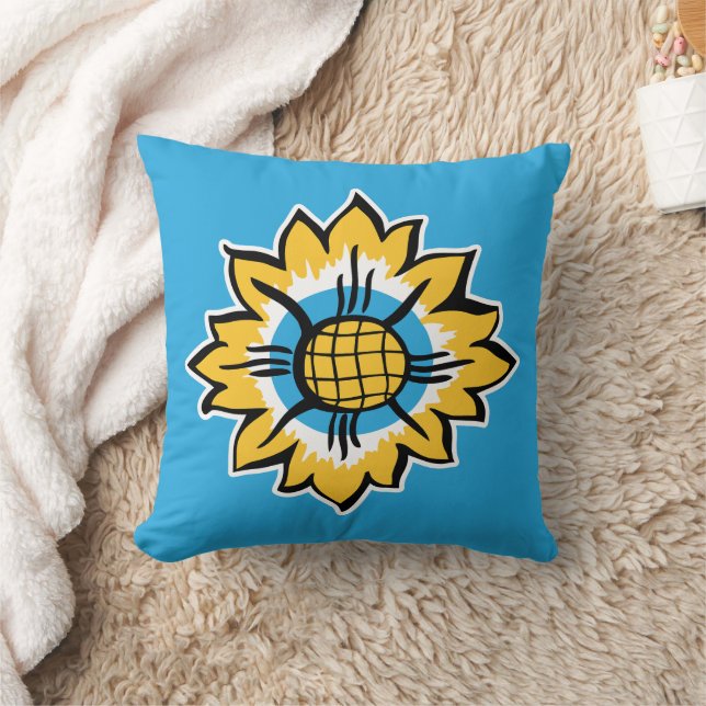 Cojín Decorativo Girasol (Manta)