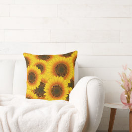 Cojín Decorativo Girasol