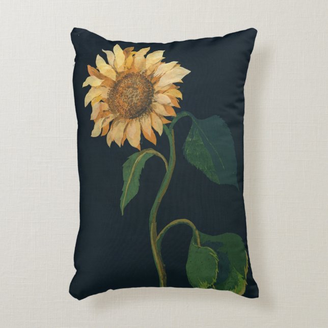 Cojín Decorativo Girasol (Frente (Vertical))
