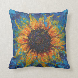 Cojín Decorativo Girasol abstracto