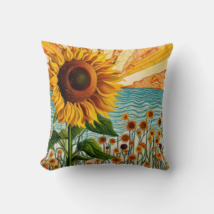 Cojín Decorativo Girasol y presupuesto