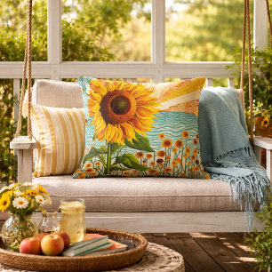 Cojín Decorativo Girasol y presupuesto