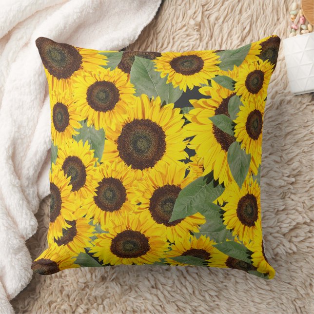 Cojín Decorativo girasoles (Manta)