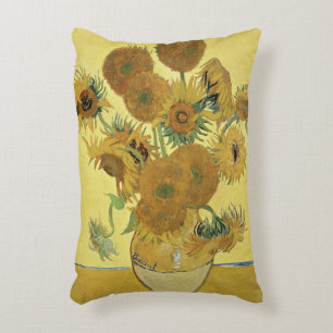 Cojín Decorativo Girasoles de Vincent van Gogh el , 1888