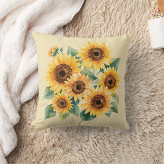 Cojín Decorativo Girasoles Rústicos