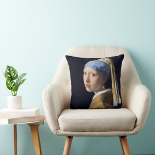Cojín Decorativo Girl with a Pearl Earring