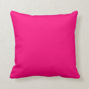 Cojín Decorativo Girly Fuchsia Personalizado caliente