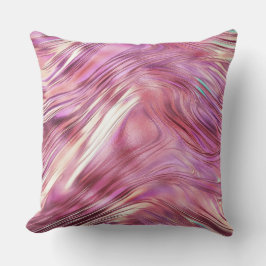 Cojín Decorativo Girly Pink Pearl Rosa Gold Glam