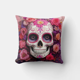 Cojín decorativo Girly Sugar Skull