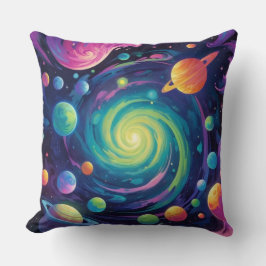 Cojín Decorativo Giro planetario